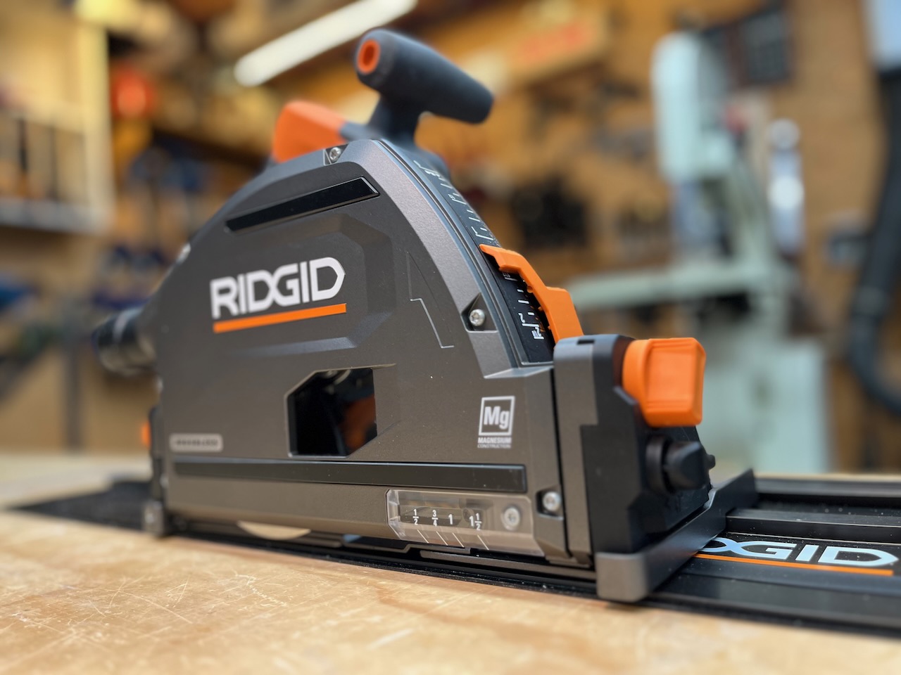 Ridgid circular discount saw guide rail