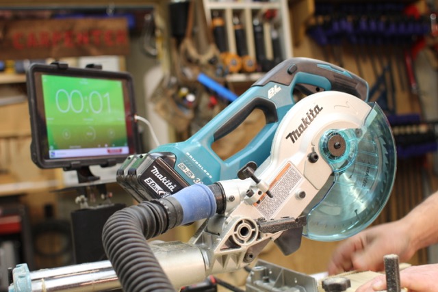 Makita cordless online miter