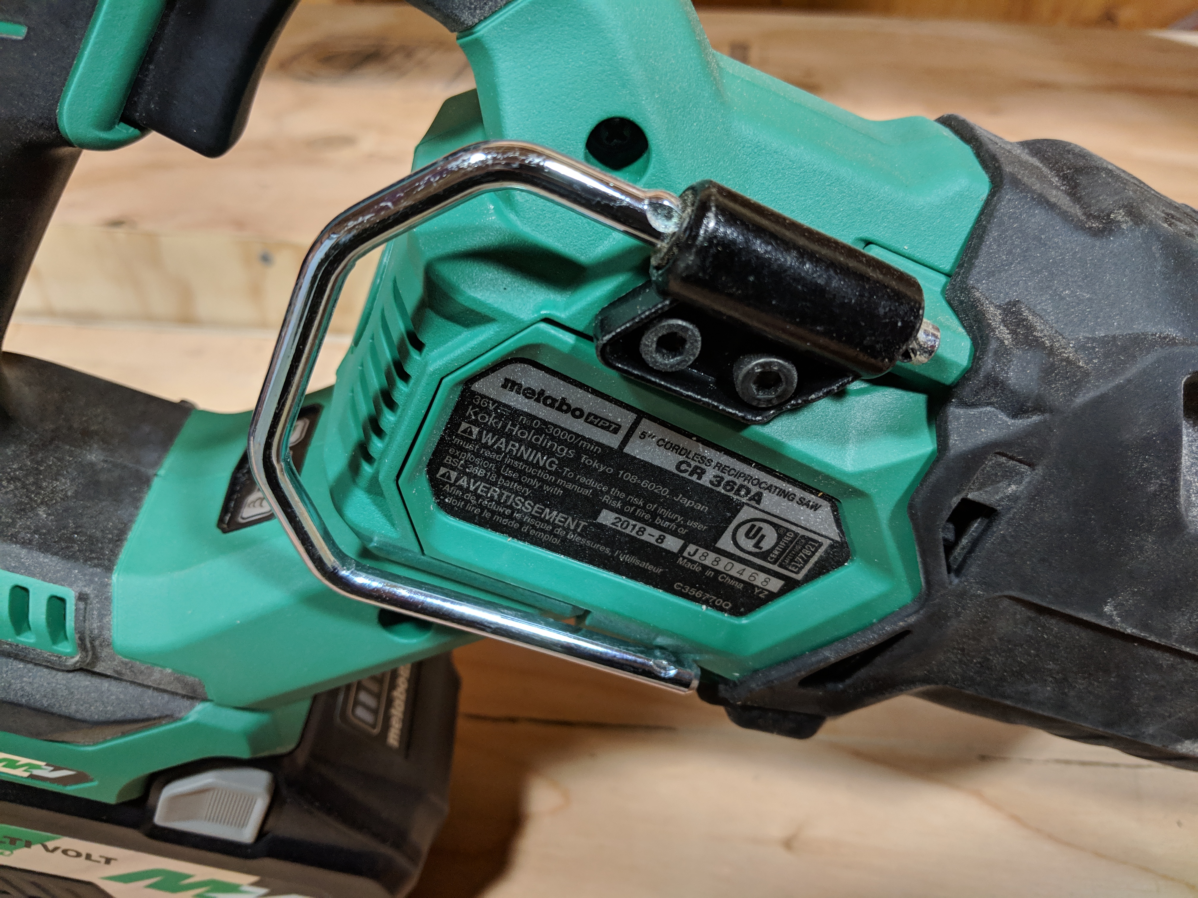 Metabo HPT MultiVolt Reciprocating Saw Review Tool Box Buzz Tool