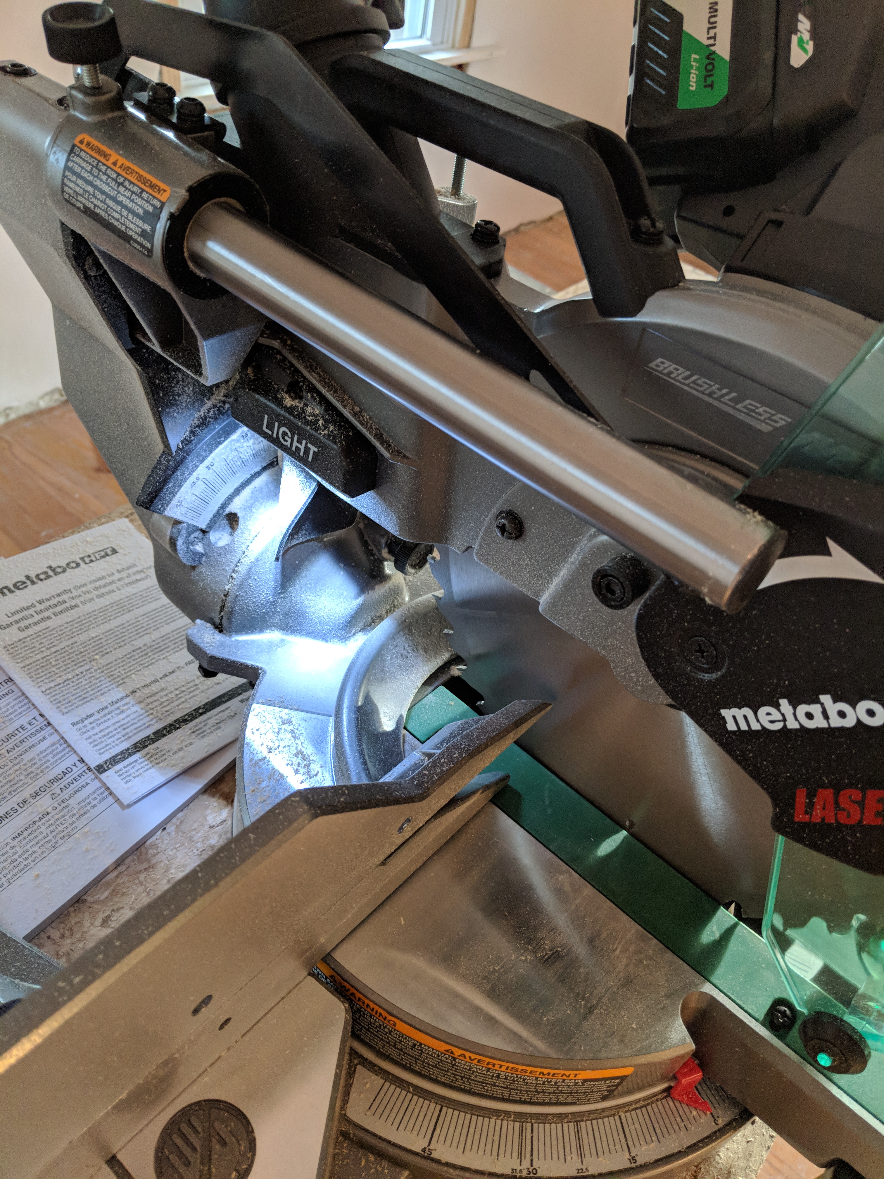 Metabo hpt multivolt miter saw hot sale