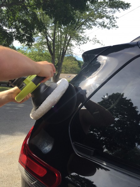 Polish your car! Ryobi P435 10” buffer review 