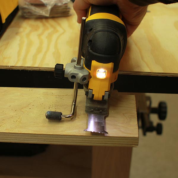 Dewalt multi tool online depth guide