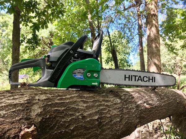 Hitachi best sale cordless chainsaw