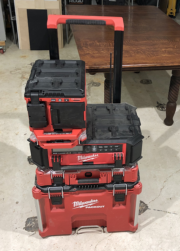 Milwaukee 2357 20 M18 Packout Light Charger Tool Box Buzz Tool Box Buzz